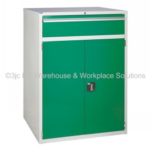 Euroslide Storage Cabinet 1 Drawer & Cupboard 1200mm